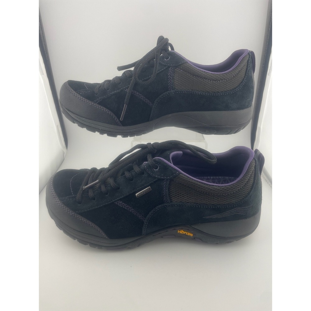 Dansko Paisley Black‎ suede Sneakers Waterproof Comfort Vibram Women's size 39